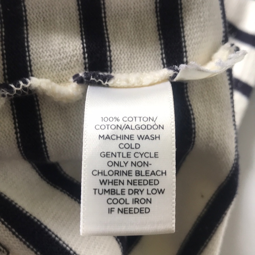 Blue and white striped dress - Picture 6 of 6